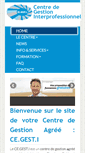 Mobile Screenshot of cegesti.fr